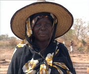 Abo Hadia ist Leiterin eines Salzfeldes