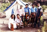 Marguerite  oben links im Fl chtlingslager in Goma Zaire tiff