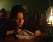 Bagdad ohne Strom-Martina lernt bei Petrolicht-2