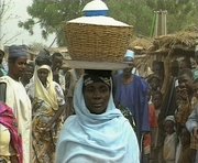 Verkauf auf dem Markt