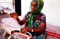 Djibouti Korbflechterin